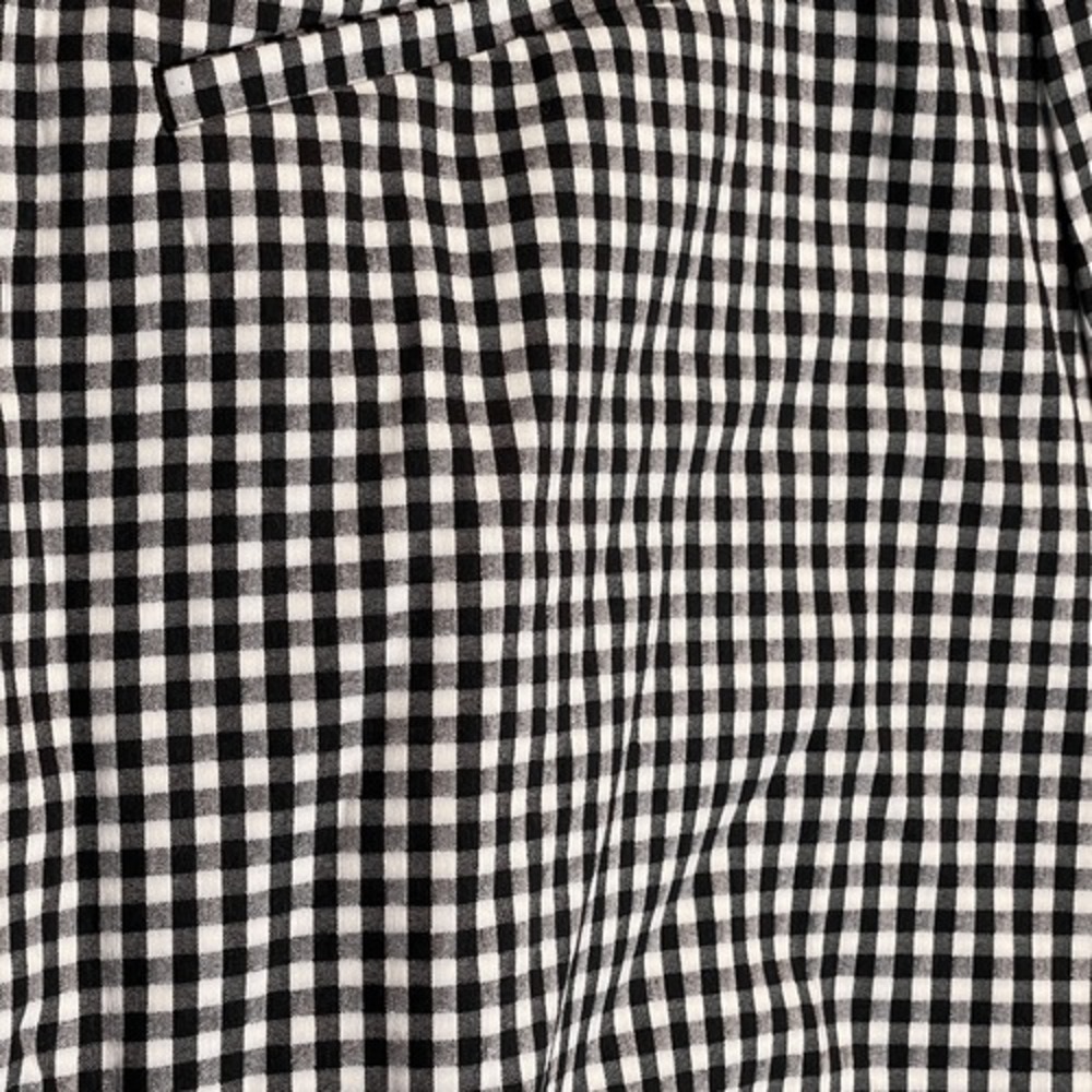 Lauren Ralph Lauren LRL‎ Plaid Slim Fit Stretch Cropped Pants Black White 22W - Picture 5 of 11